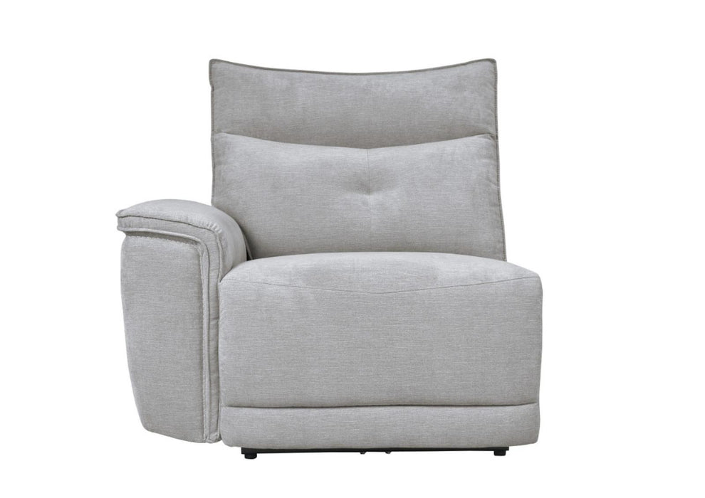 Tesoro 6pc Sectional w/ Right Chaise in Mist Gray - U&U Home Budget Furniture (Carteret, NJ)
