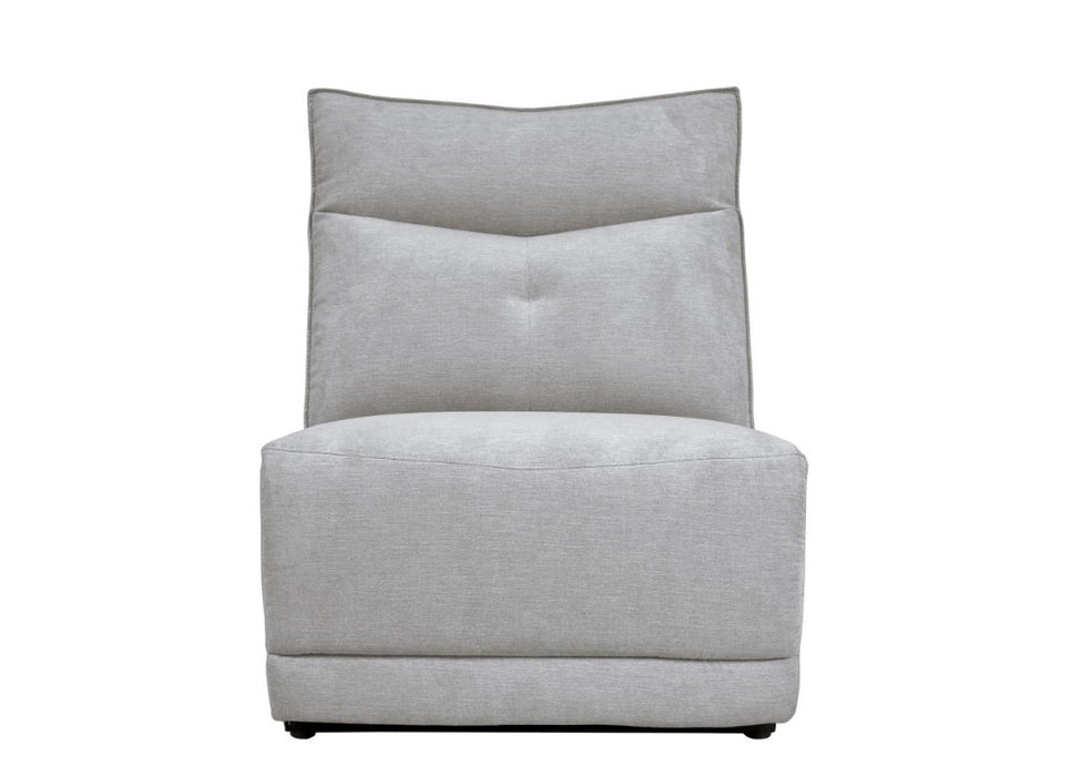 Tesoro 6pc Sectional w/ Right Chaise in Mist Gray - U&U Home Budget Furniture (Carteret, NJ)