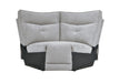 Tesoro 6pc Sectional w/ Right Chaise in Mist Gray - U&U Home Budget Furniture (Carteret, NJ)