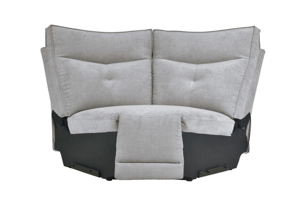 Tesoro 6pc Sectional w/ Right Chaise in Mist Gray - U&U Home Budget Furniture (Carteret, NJ)