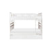 Galen Full/Full Bunk Bed w/ Twin Trundle in White B2053FFW-1*R - U&U Home Budget Furniture (Carteret, NJ)