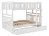 Galen Full/Full Bunk Bed w/ Storage Boxes in White B2053FFW-1*T - U&U Home Budget Furniture (Carteret, NJ)