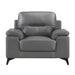 Mischa Chair in Dark Gray 9514DGY-1 - U&U Home Budget Furniture (Carteret, NJ)