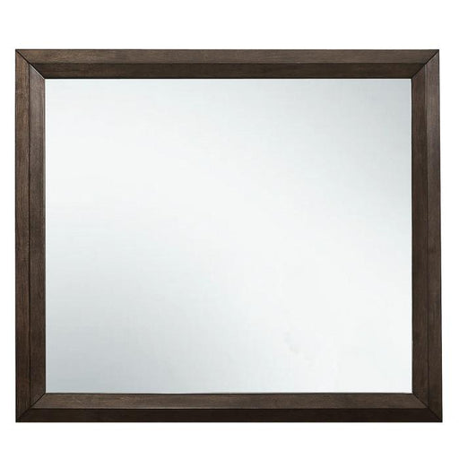 Chesky Mirror in Warm Espresso 1753-6 - U&U Home Budget Furniture (Carteret, NJ)