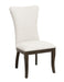 Oratorio Side Chair in Dark Espresso (Set of 2) - U&U Home Budget Furniture (Carteret, NJ)