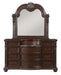 Cavalier Dresser in Dark Cherry 1757-5 - U&U Home Budget Furniture (Carteret, NJ)