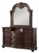 Cavalier Dresser in Dark Cherry 1757-5 - U&U Home Budget Furniture (Carteret, NJ)