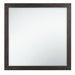 Miter Mirror in Rustin Mahogany & Dark Ebony 1762-6 - U&U Home Budget Furniture (Carteret, NJ)
