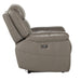 Danio Power Double Reclining Chair with Power Headrests in Brownish Gray 9528BRG-1PWH - U&U Home Budget Furniture (Carteret, NJ)