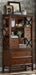 Frazier Bookcase in Brown Cherry 1649-18 - U&U Home Budget Furniture (Carteret, NJ)