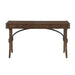 Frazier Writing Desk in Brown Cherry 1649-16 - U&U Home Budget Furniture (Carteret, NJ)
