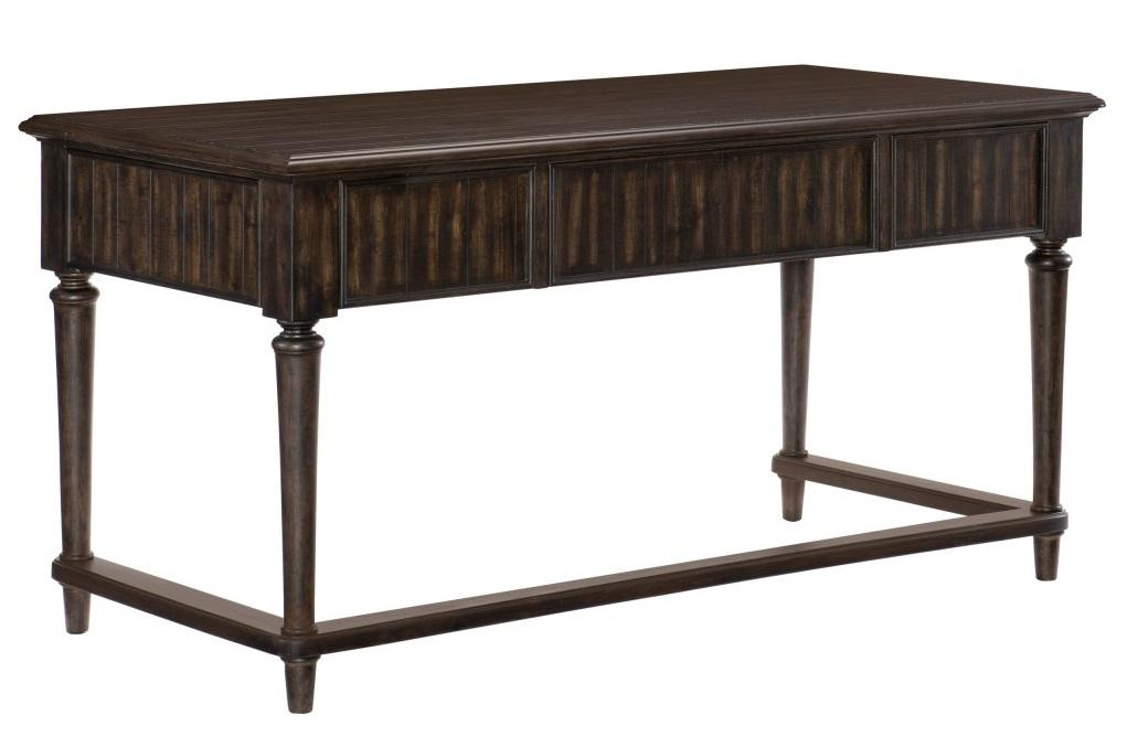Cardano Writing Desk w/ 3 Working Drawers in Charcoal 1689-16 - U&U Home Budget Furniture (Carteret, NJ)