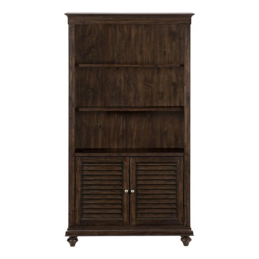 Cardano Bookcase in Charcoal 1689-18 - U&U Home Budget Furniture (Carteret, NJ)