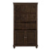 Cardano Bookcase in Charcoal 1689-18 - U&U Home Budget Furniture (Carteret, NJ)