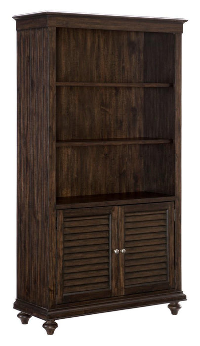 Cardano Bookcase in Charcoal 1689-18 - U&U Home Budget Furniture (Carteret, NJ)