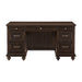 Cardano Executive Desk in Charcoal 1689-17 - U&U Home Budget Furniture (Carteret, NJ)