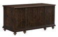 Cardano Executive Desk in Charcoal 1689-17 - U&U Home Budget Furniture (Carteret, NJ)