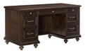 Cardano Executive Desk in Charcoal 1689-17 - U&U Home Budget Furniture (Carteret, NJ)