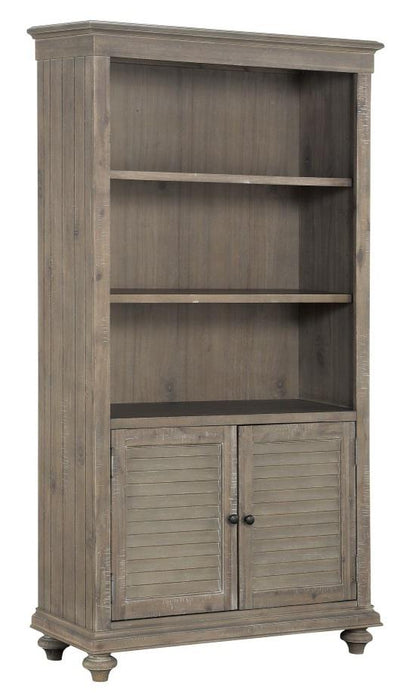 Cardano Bookcase in Brown 1689BR-18 - U&U Home Budget Furniture (Carteret, NJ)