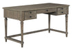 Cardano Writing Desk w/ 3 Working Drawers in Brown 1689BR-16 - U&U Home Budget Furniture (Carteret, NJ)