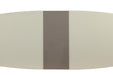 Glissand Dining Table in White & Gray 5599-71* - U&U Home Budget Furniture (Carteret, NJ)