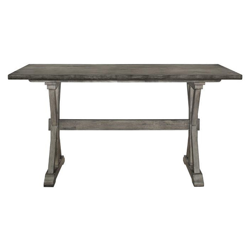 Amsonia Counter Height Dining Table in Gray 5602-36 - U&U Home Budget Furniture (Carteret, NJ)