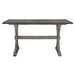Amsonia Counter Height Dining Table in Gray 5602-36 - U&U Home Budget Furniture (Carteret, NJ)