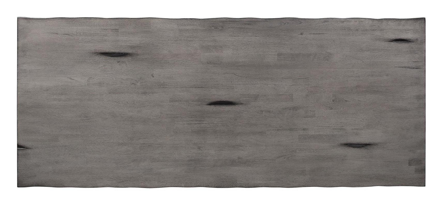 Amsonia Counter Height Dining Table in Gray 5602-36 - U&U Home Budget Furniture (Carteret, NJ)
