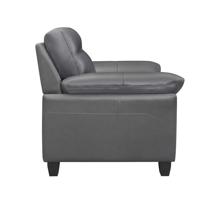 Denizen Chair in Dark Gray 9537DGY-1 - U&U Home Budget Furniture (Carteret, NJ)