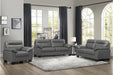 Denizen Sofa in Dark Gray 9537DGY-3 - U&U Home Budget Furniture (Carteret, NJ)