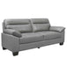 Denizen Sofa in Gray 9537GRY-3 - U&U Home Budget Furniture (Carteret, NJ)