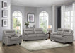 Denizen Sofa in Gray 9537GRY-3 - U&U Home Budget Furniture (Carteret, NJ)