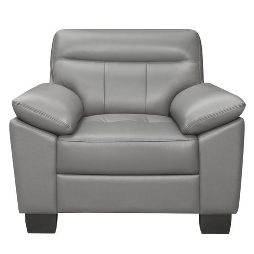 Denizen Chair in Gray 9537GRY-1 - U&U Home Budget Furniture (Carteret, NJ)