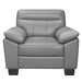 Denizen Chair in Gray 9537GRY-1 - U&U Home Budget Furniture (Carteret, NJ)