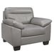 Denizen Chair in Gray 9537GRY-1 - U&U Home Budget Furniture (Carteret, NJ)