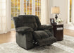 Laurelton Glider Reclining Chair in Chocolate 9636-1 - U&U Home Budget Furniture (Carteret, NJ)
