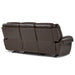 Center Hill Double Reclining Sofa in Dark Brown 9668BRW-3 - U&U Home Budget Furniture (Carteret, NJ)