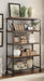 Millwood 40"W Bookcase in Pine 5099-17 - U&U Home Budget Furniture (Carteret, NJ)