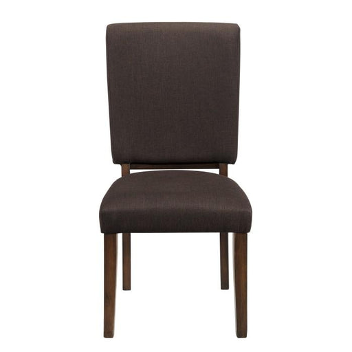 Sedley Side Chair in Walnut 5415RFS - U&U Home Budget Furniture (Carteret, NJ)