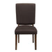 Sedley Side Chair in Walnut 5415RFS - U&U Home Budget Furniture (Carteret, NJ)