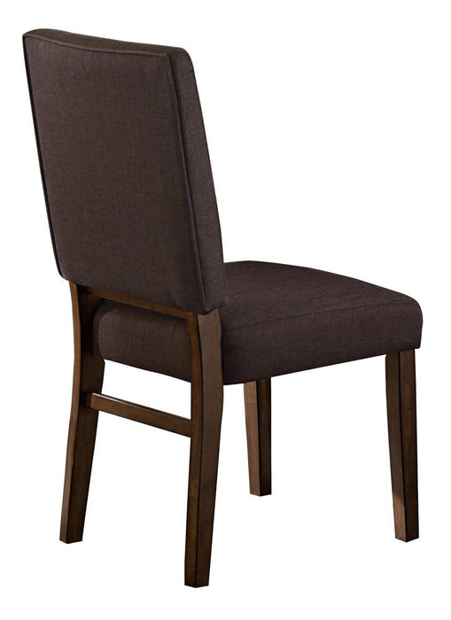 Sedley Side Chair in Walnut 5415RFS - U&U Home Budget Furniture (Carteret, NJ)