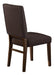 Sedley Side Chair in Walnut 5415RFS - U&U Home Budget Furniture (Carteret, NJ)