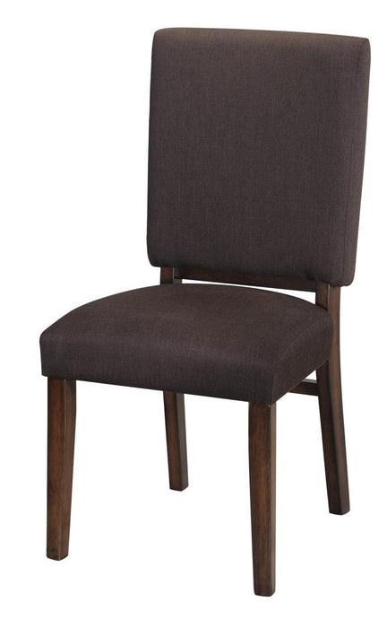 Sedley Side Chair in Walnut 5415RFS - U&U Home Budget Furniture (Carteret, NJ)