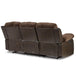Granley Double Reclining Sofa in Chocolate 9700FCP-3 - U&U Home Budget Furniture (Carteret, NJ)