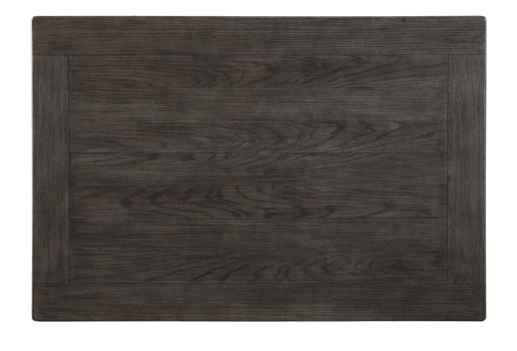 Granby Counter Height Dining Table in White & Brown 5627NW-36* - U&U Home Budget Furniture (Carteret, NJ)