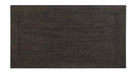 Granby Dining Table in White & Brown 5627NW-72 - U&U Home Budget Furniture (Carteret, NJ)