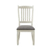 Granby Side Chair in Antique White (Set of 2) - U&U Home Budget Furniture (Carteret, NJ)