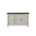 Granby Server in White & Brown 5627NW-40 - U&U Home Budget Furniture (Carteret, NJ)