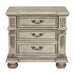 Catalonia Nightstand in Platinum Gold 1824PG-4 - U&U Home Budget Furniture (Carteret, NJ)