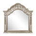 Catalonia Mirror in Platinum Gold 1824PG-6 - U&U Home Budget Furniture (Carteret, NJ)